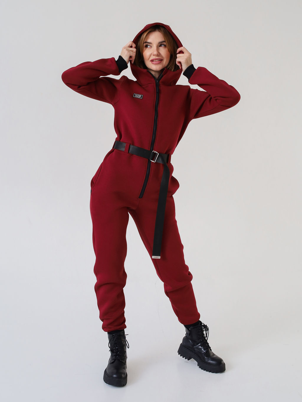 Комбинезон утепленный NOT FOR ALL женский, бордо