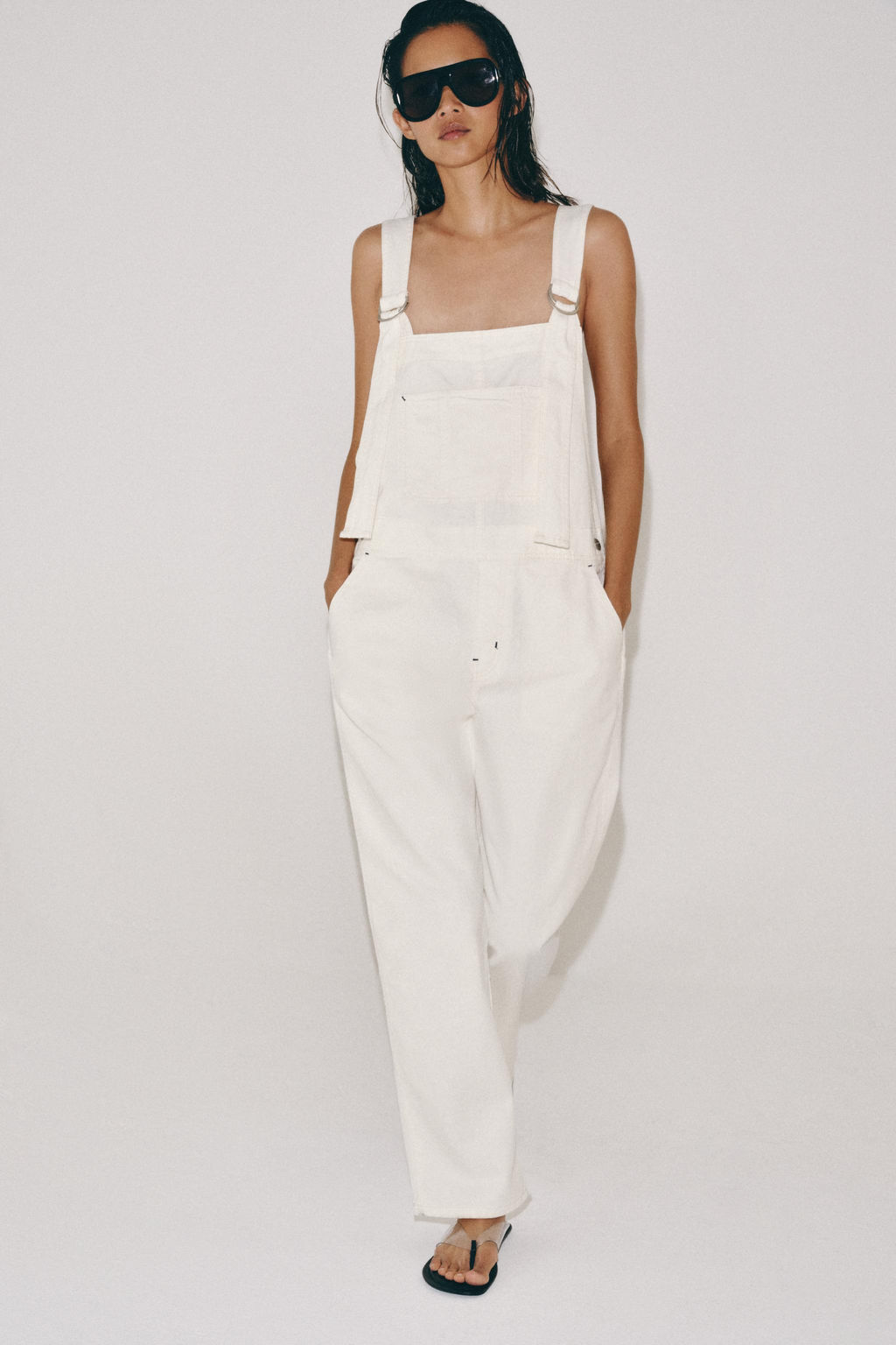 MONO DENIM ZW COLLECTION / Blanco - Zara фото 2