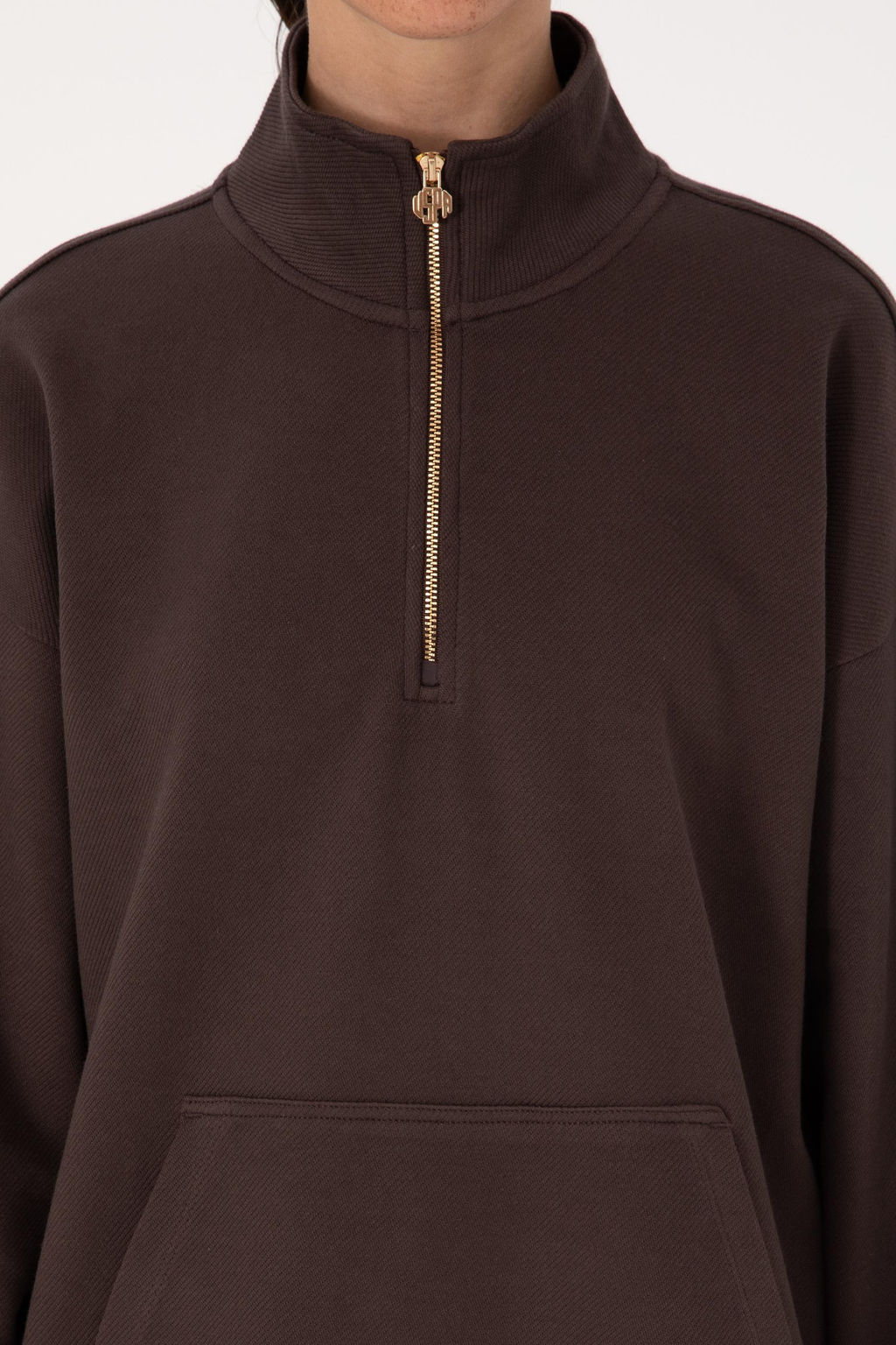 Kad_n Koyu Kahverengi Sweatshirt - U.s. polo assn фото 6