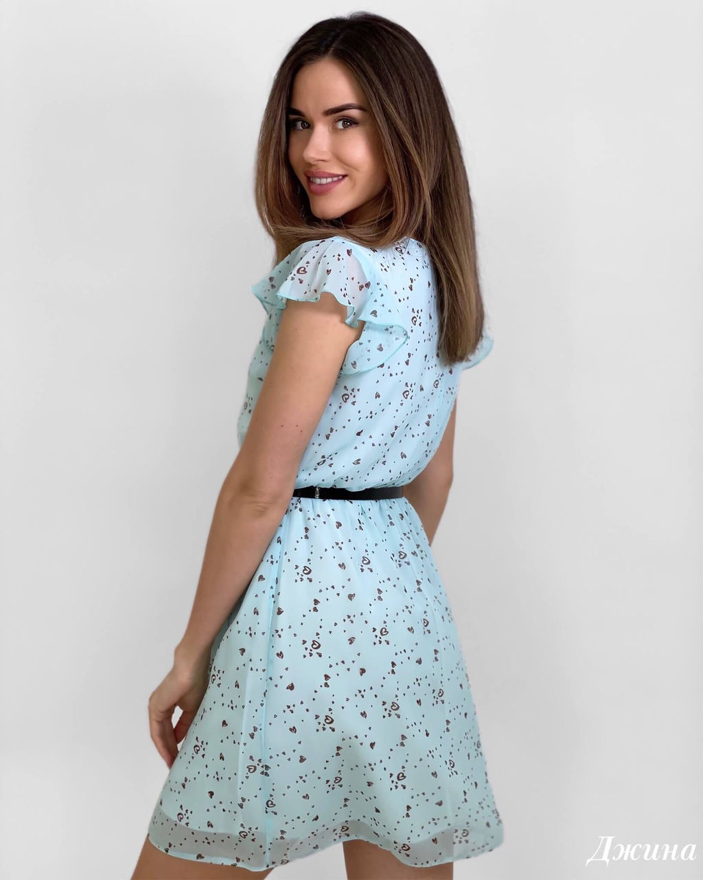 Платье Джина (тиффани) - Nadi bordo фото 4