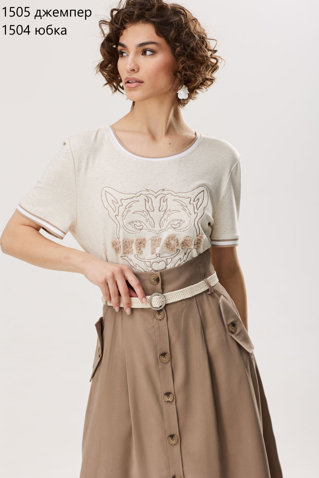 1505 Джемпер - Niv niv fashion фото 5