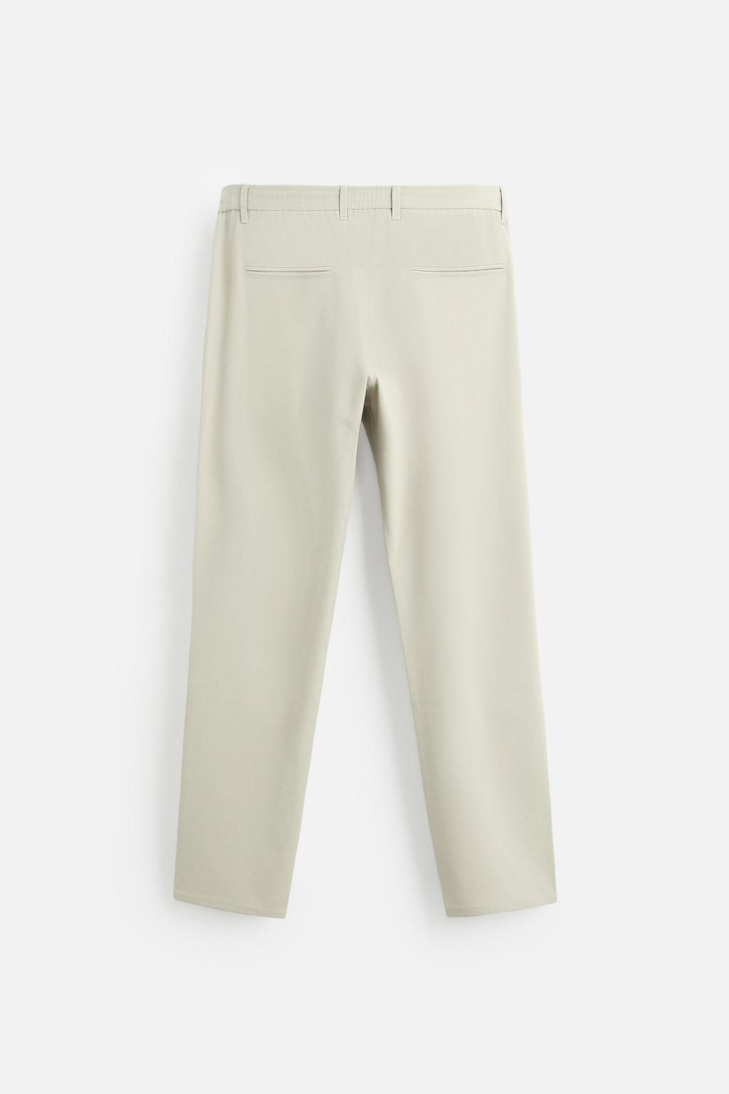 SLIM FIT COMFORT TROUSERS - Zara фото 8