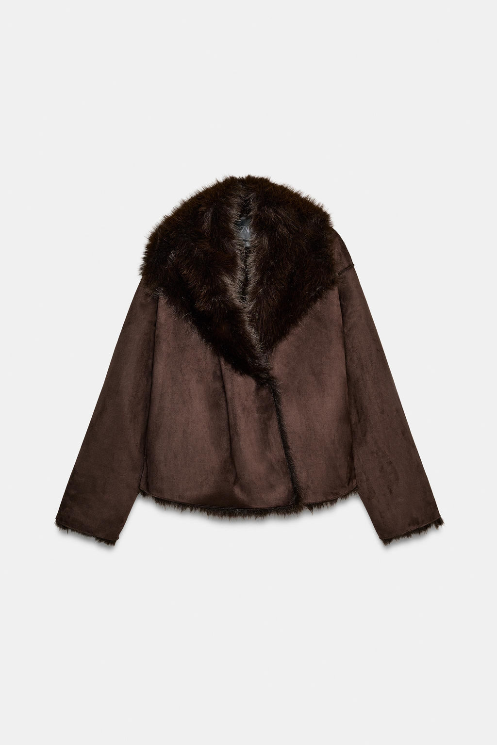 DOUBLE-FACED COAT ZW COLLECTION - Zara фото 14