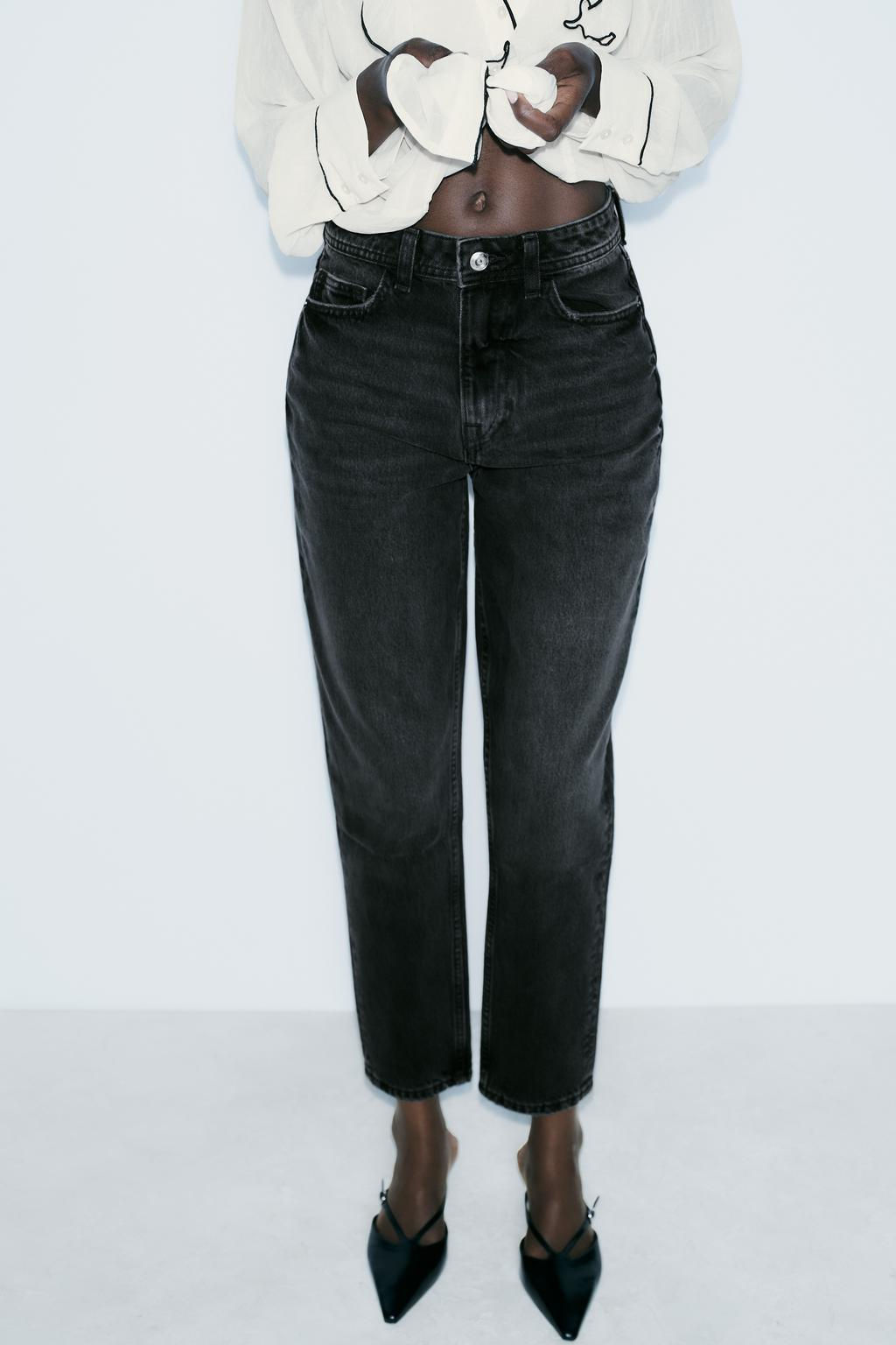 Z1975 MOM-FIT HIGH-WAIST JEANS - Zara фото 10