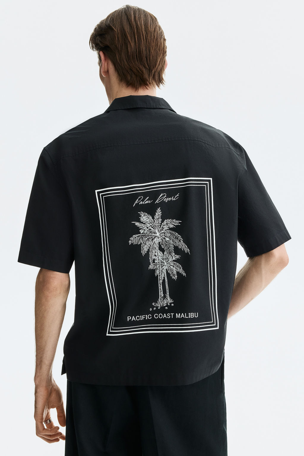 Camisa resort estampada Relaxed Fit - H&m фото 6