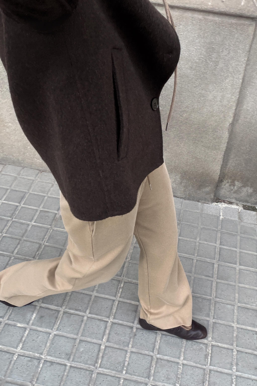 WASHED-EFFECT INTERLOCK TROUSERS - Zara фото 3