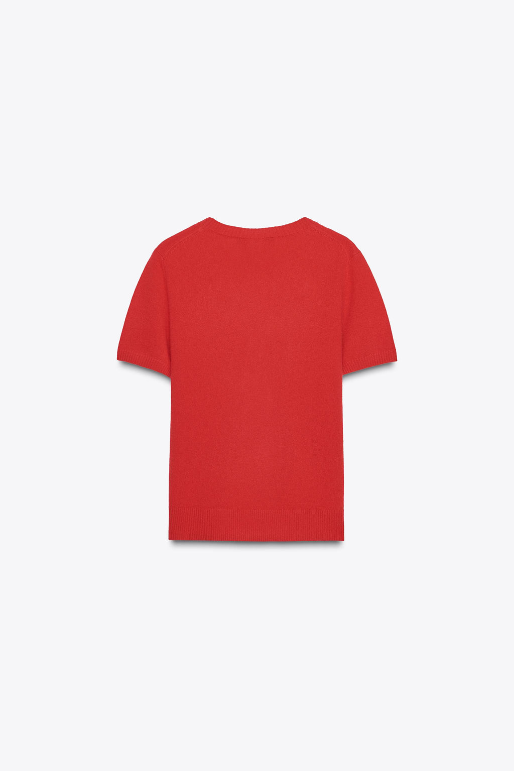 100% CASHMERE SHORT SLEEVE SWEATER - Zara фото 8
