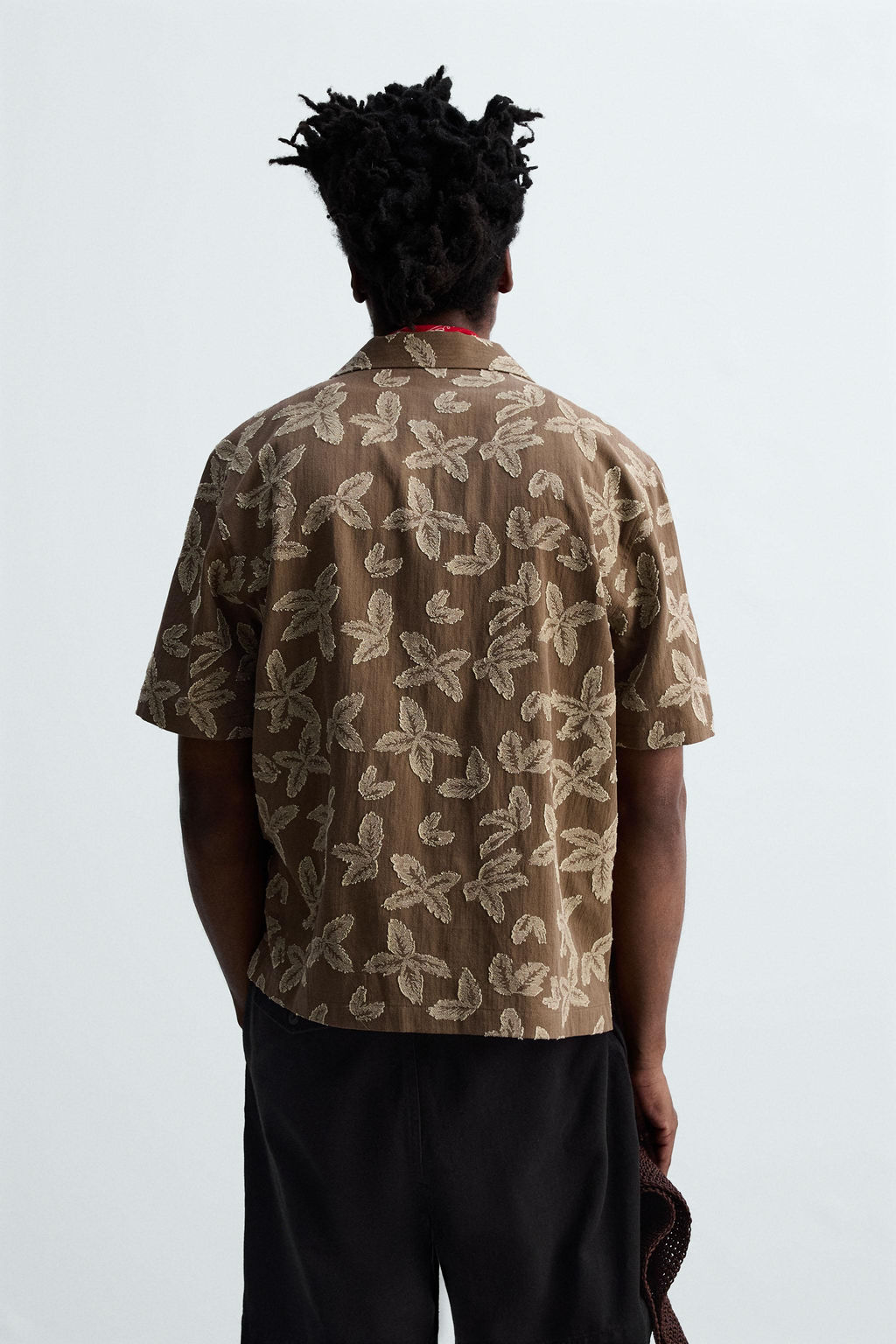 FLORAL JACQUARD SHIRT  OTIS KWAME KYE QUAICOE - Zara фото 11