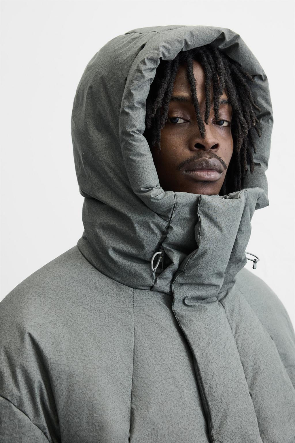 PADDED BOXY FIT JACKET - Zara фото 4