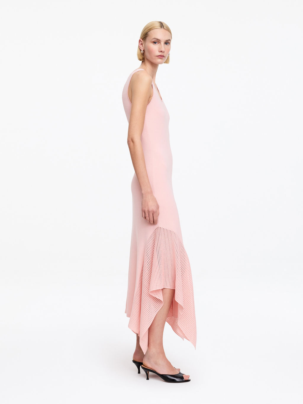 Vestido de punto drapeado - H&m фото 4