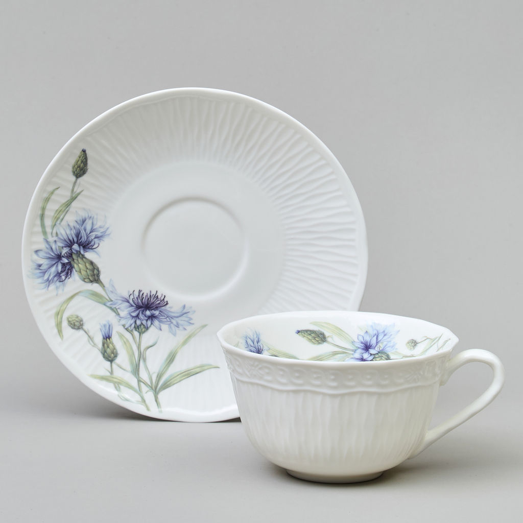 ЧАЙНЫЙ НАБОР LEFARD ВАСИЛЬКИ НА 2 ПЕР. 4 ПР. 330 МЛ  фото 4