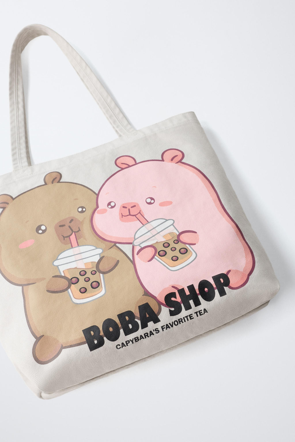 CAPYBARA CAPYFUN  TOTE BAG - Zara фото 3