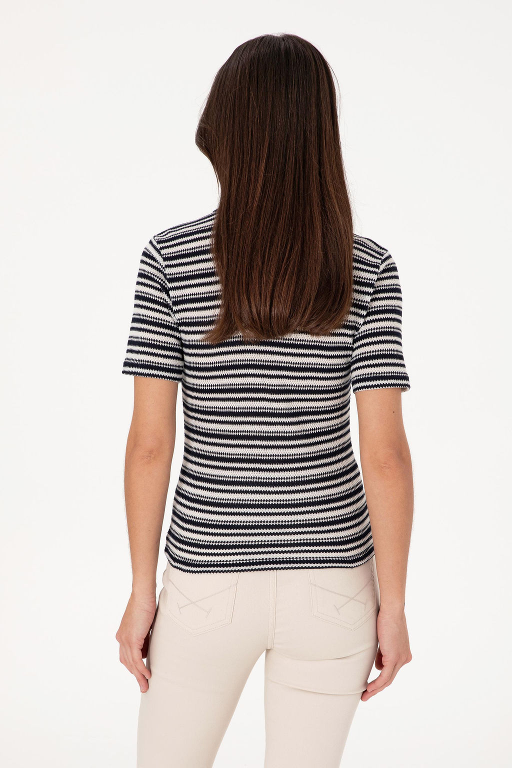 Kad_n Lacivert Ti__rt Sepette S_rpriz _ndirim - U.s. polo assn фото 5