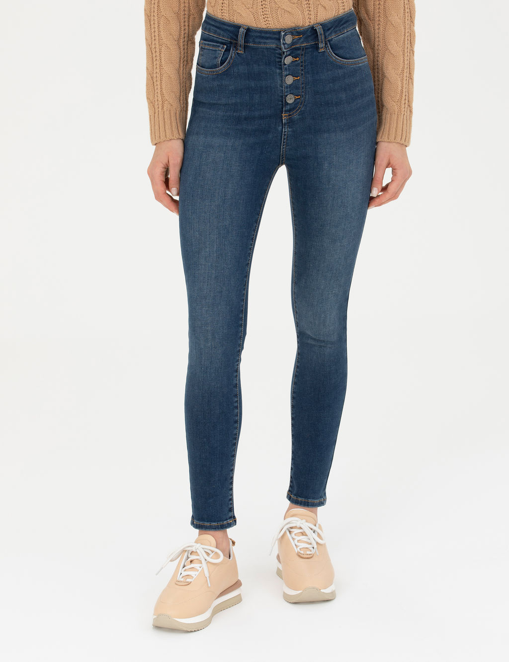 Koyu _ndigo Skinny Fit Jean Pantolon - Pierre cardin фото 2