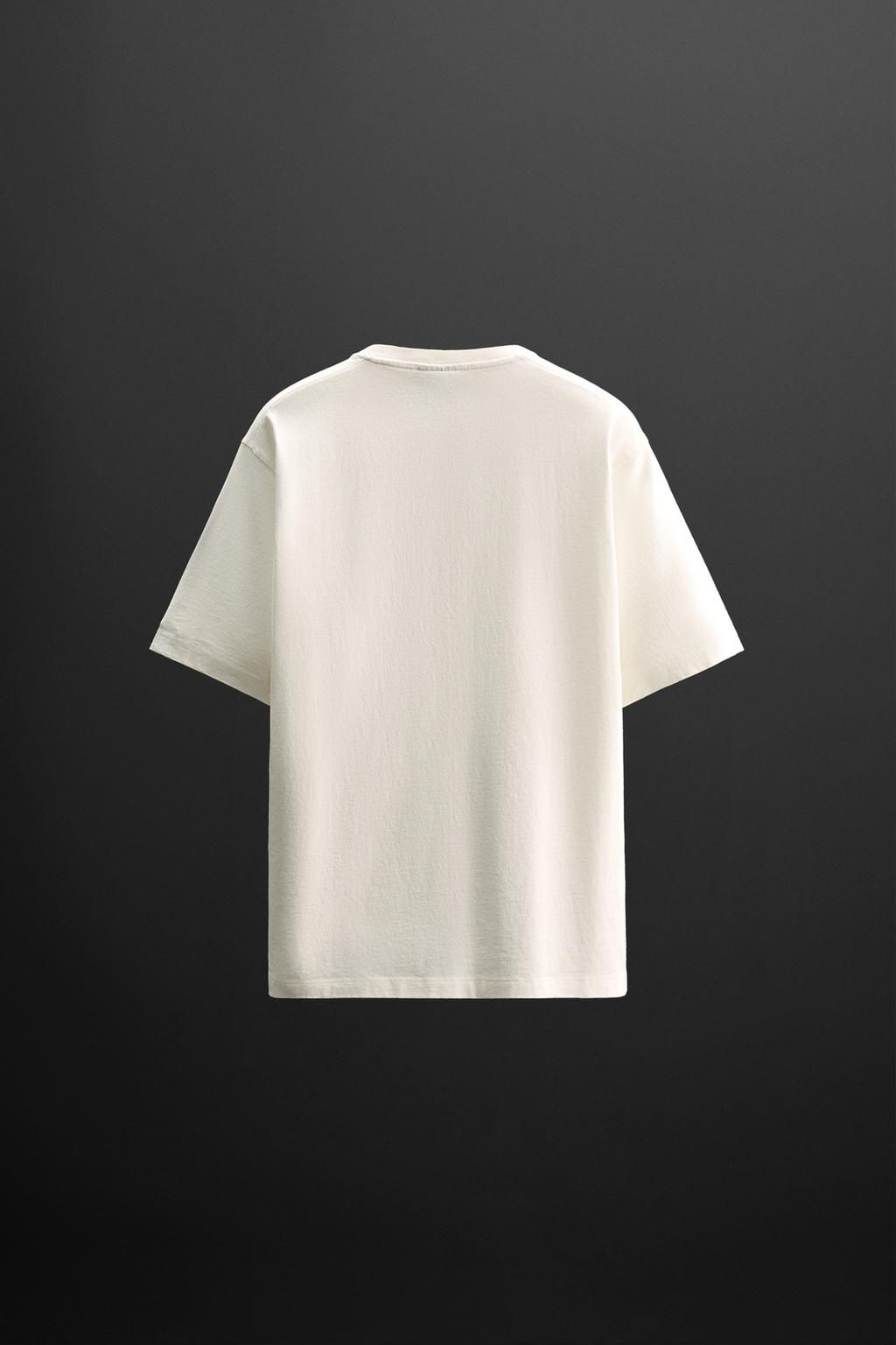 RUNNING GRAPHIC PRINT T-SHIRT - Zara фото 15