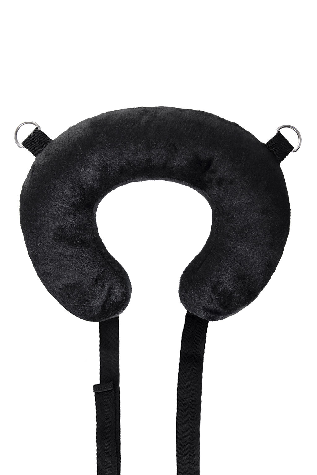 Стропа фиксирующая Anonymo #0701 с подушкой, велюр, черная, 127 см - Toyfa фото 6