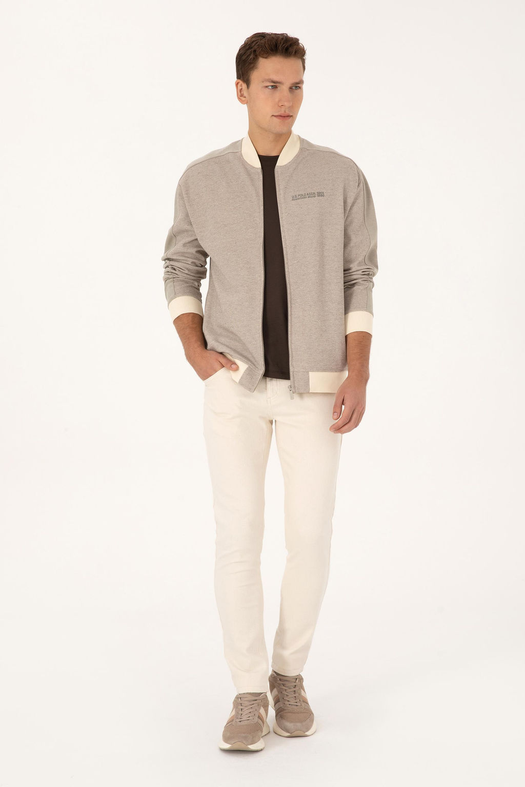 Erkek Krem _rme H_rka - U.s. polo assn фото 4