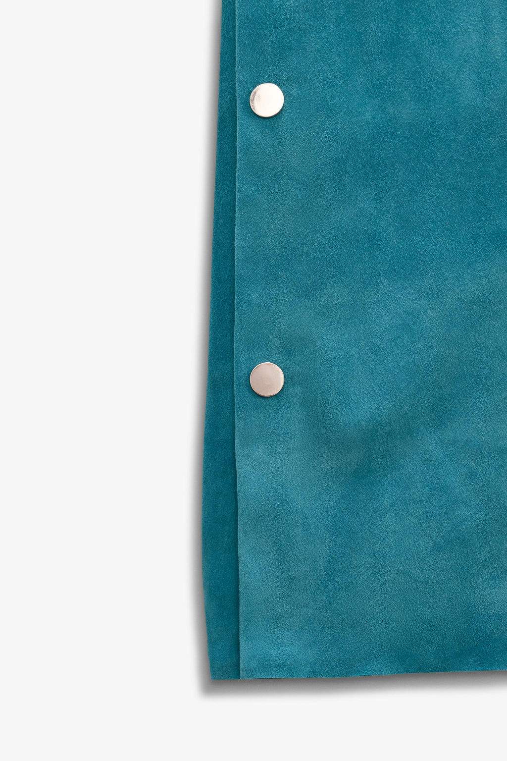 LIMITED EDITION SUEDE LEATHER KAFTAN DRESS - Zara фото 7