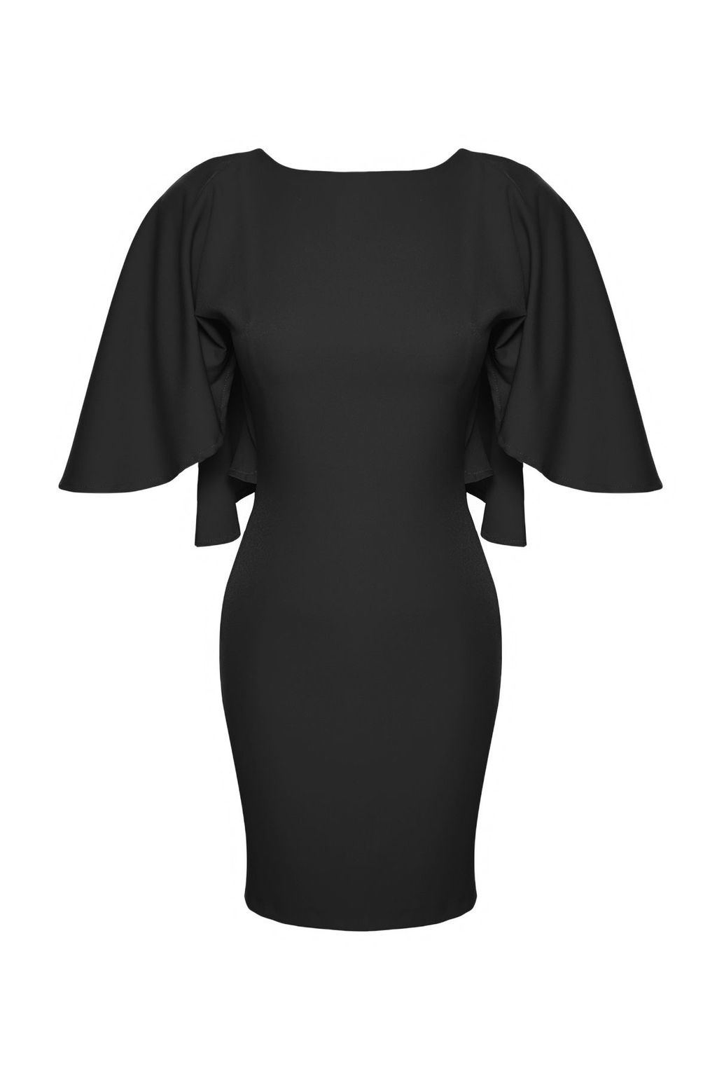 K?rm?z? Kay?k Yaka Pelerin Detayl? Dokuma S?k Abiye Gece Mezuniyet Elbisesi TPRSS25EL00084 - Trendyolmilla фото 9