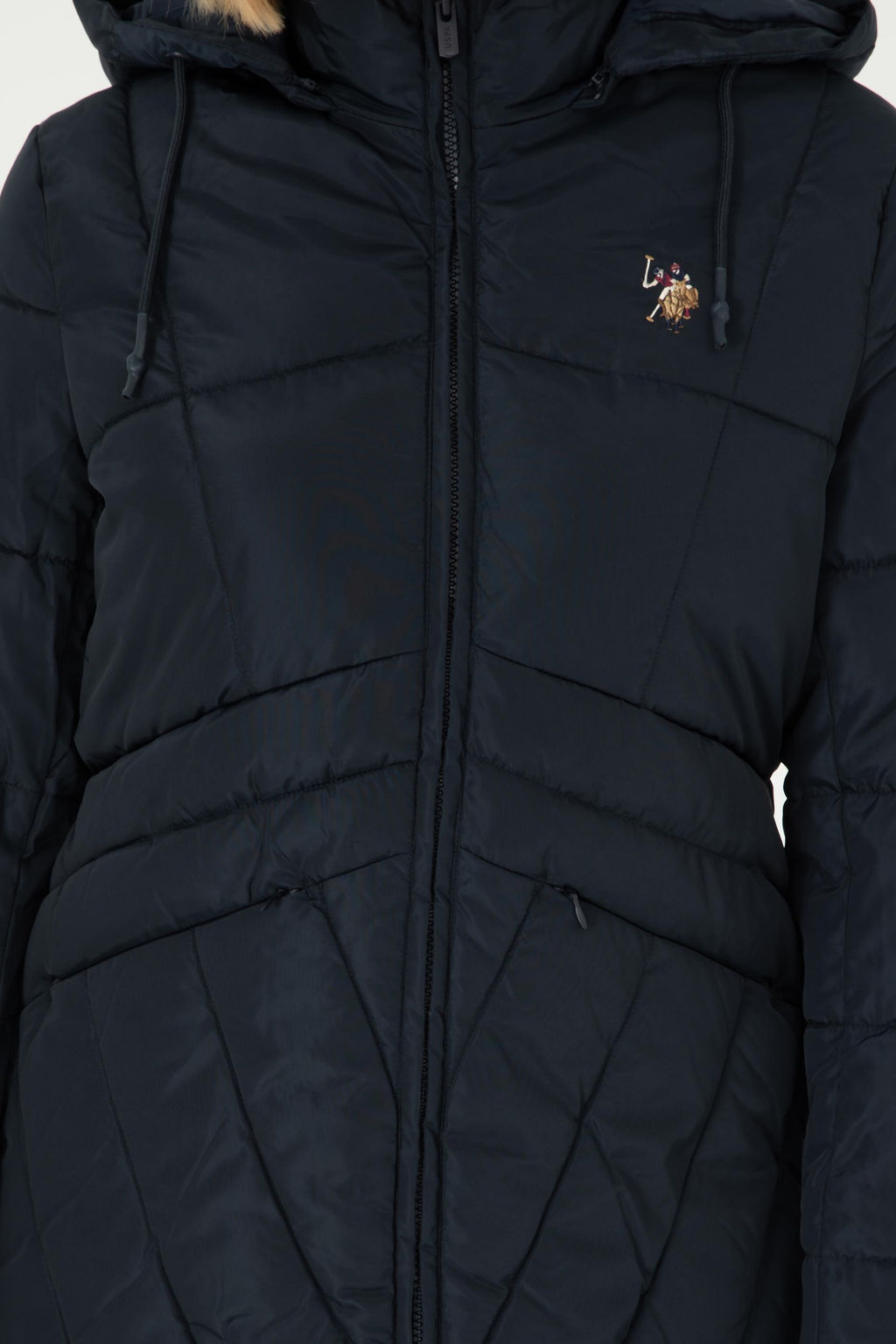Женское темно-синее пальто - U.s. polo assn фото 6