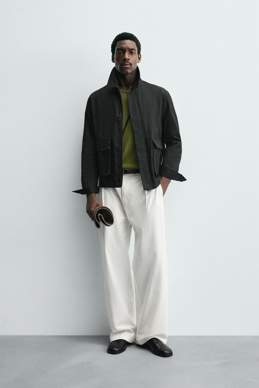 REGULAR FIT JACKET WITH POCKETS