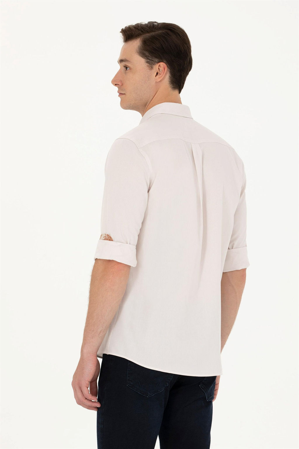 U. S. Polo Assn Мужская рубашка с длинным рукавом Stone - U.s. polo assn фото 12