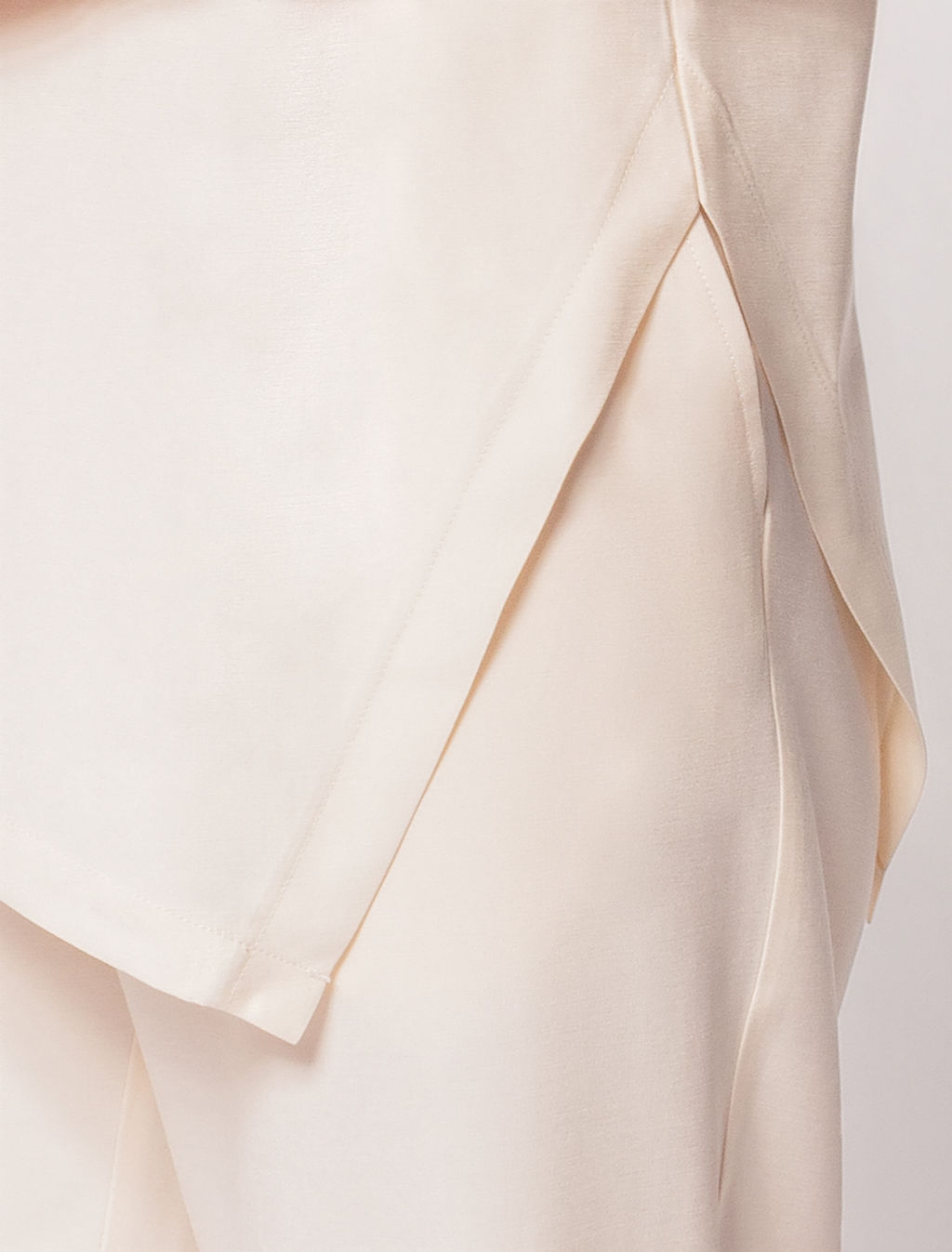 VILATTE / Ассиметричный топ из плотного лиоцелла  фото 2