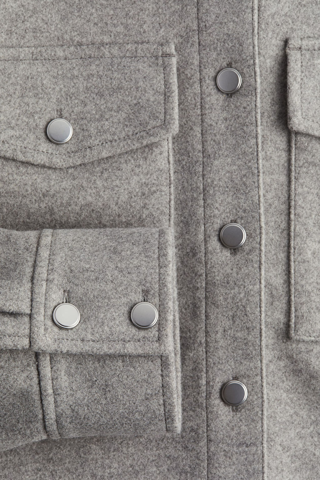 Chaqueta camisera oversize - H&m фото 6