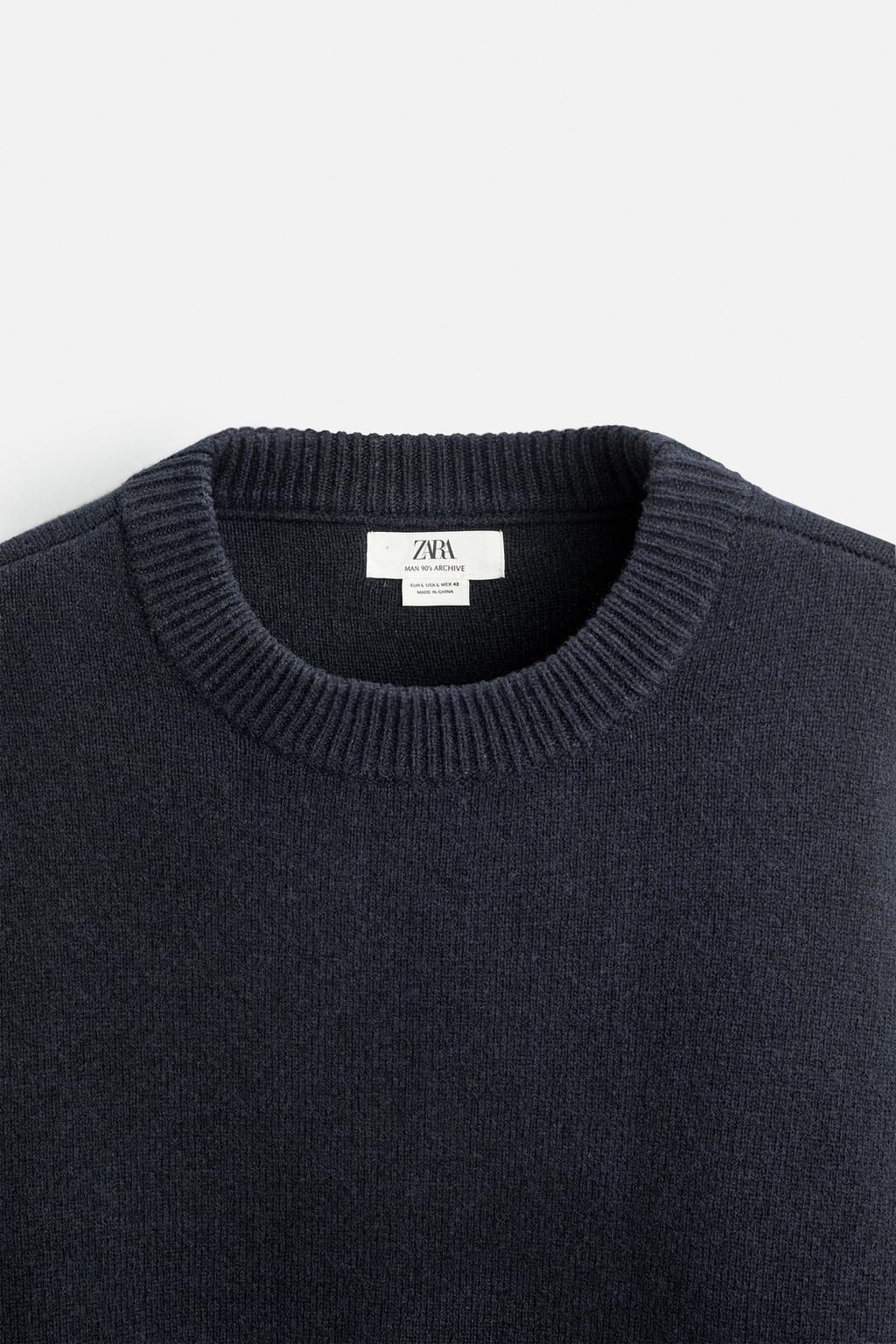 COMPACT KNIT JUMPER - Zara фото 10
