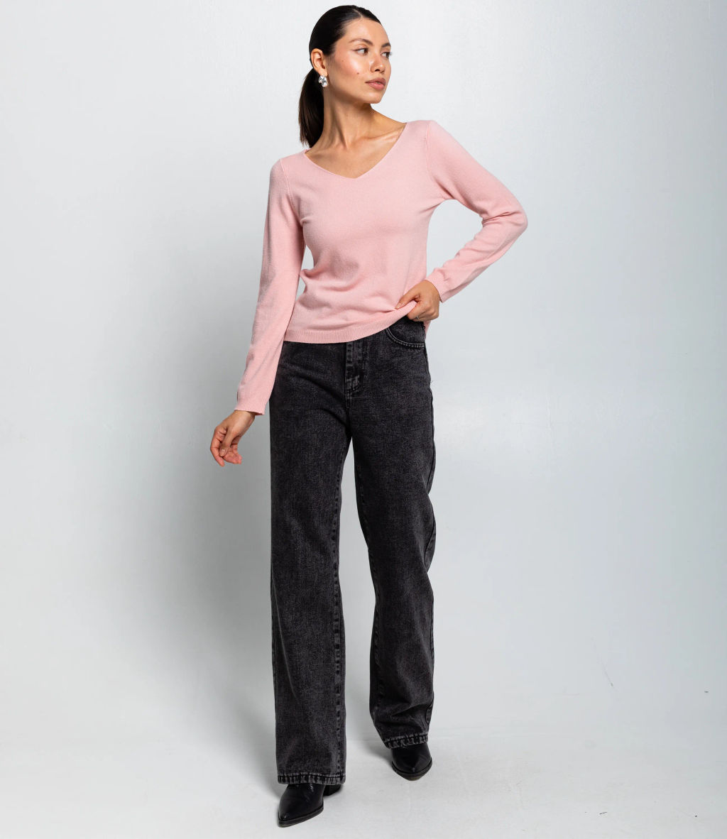 Джемпер #КТ978 (1), пудровый