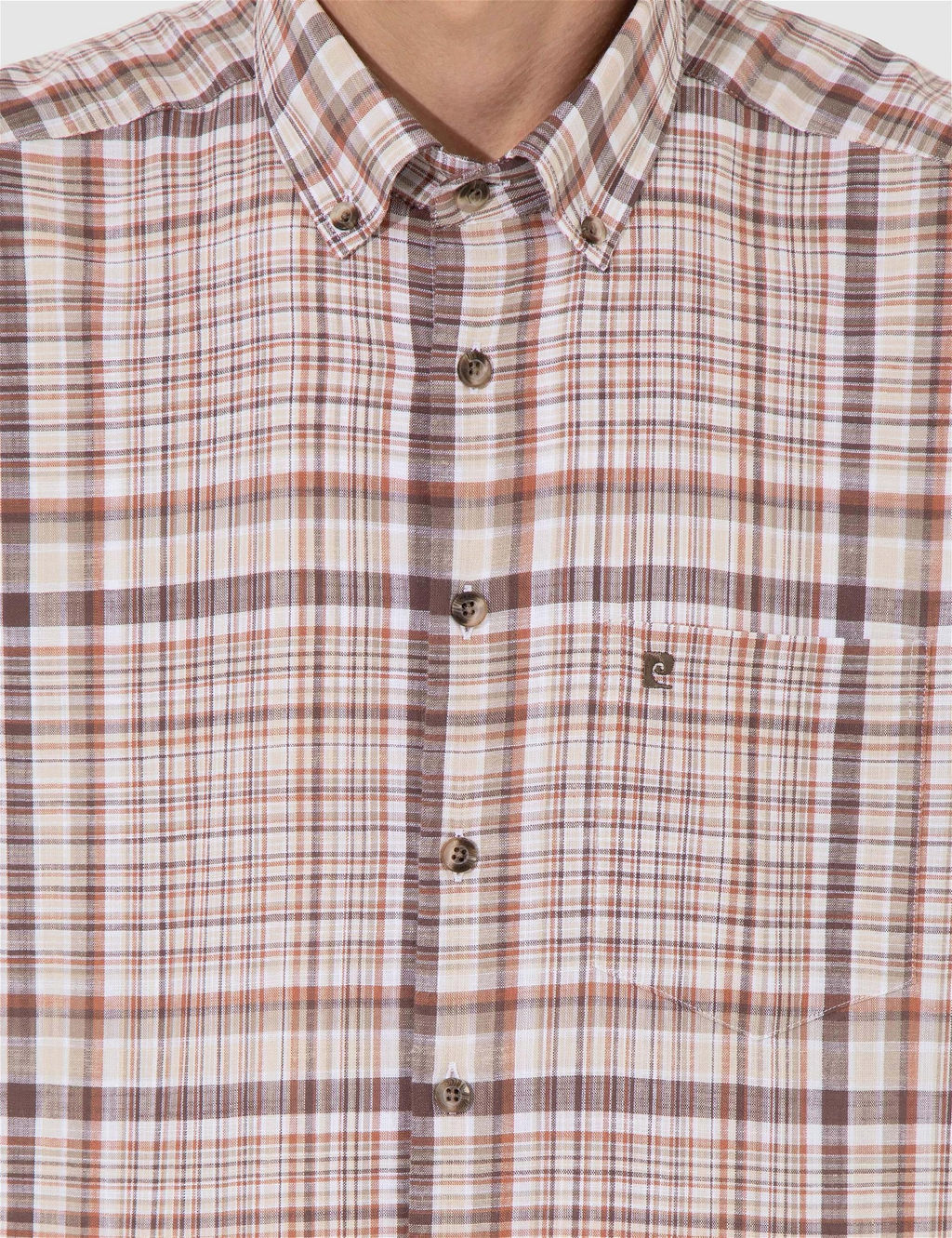 Kahverengi Regular Fit K_sa Kollu G_mlek