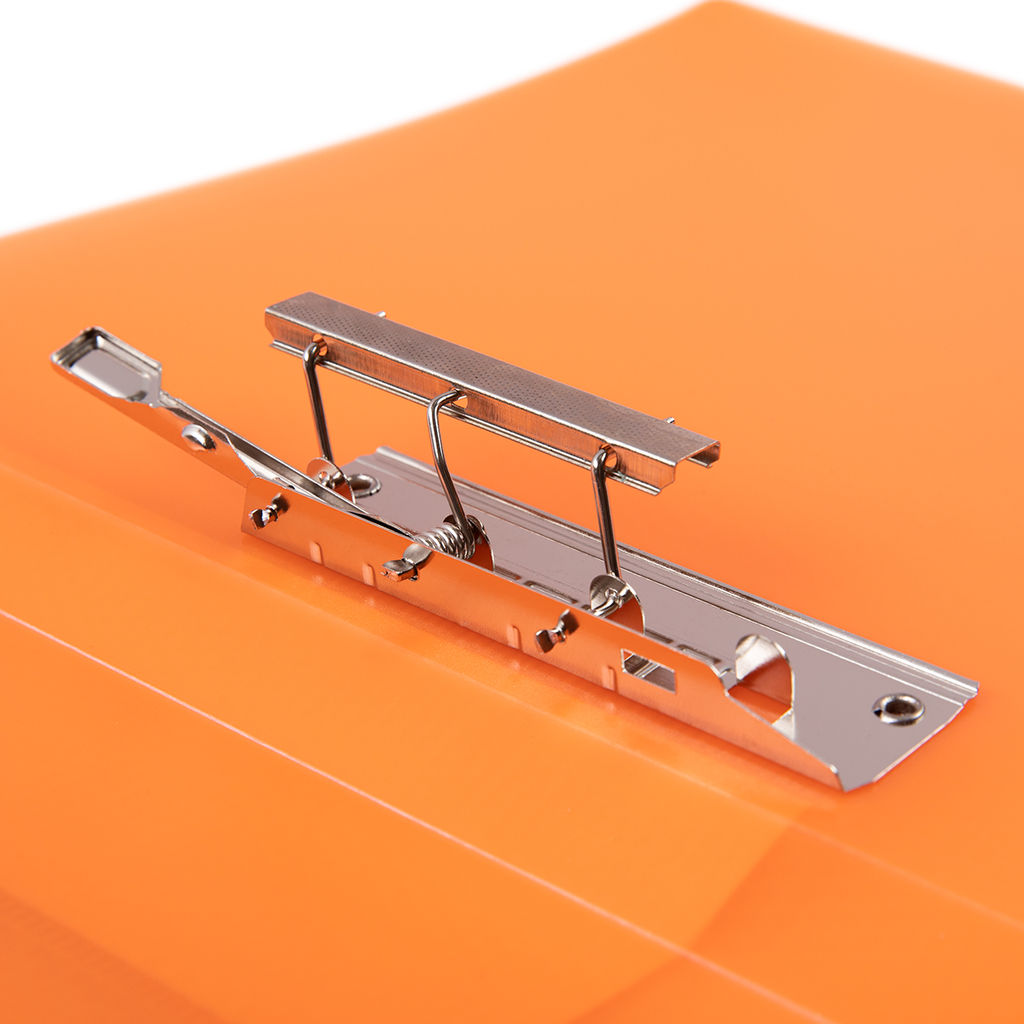 Expert Complete PRISMA NEON Папка с металлическим прижимом A4 700 мкм 20 мм эффект 3D 6 шт. оранжевый EC210700012