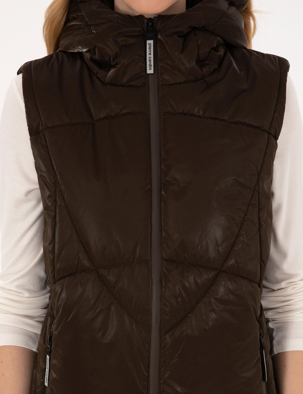 Kahverengi Regular Fit Yelek - Pierre cardin фото 7