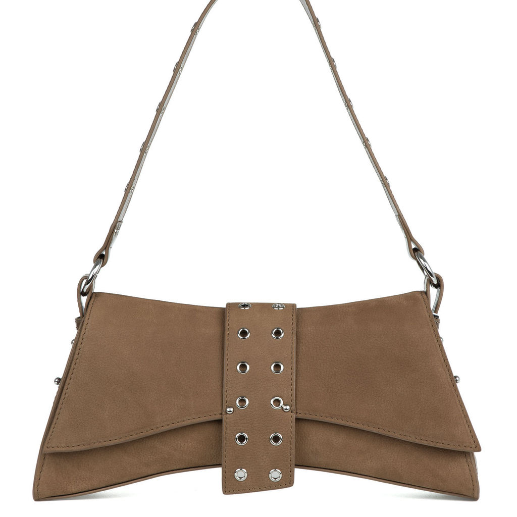 Женская сумка из нубука - Barcelo biagi фото 3