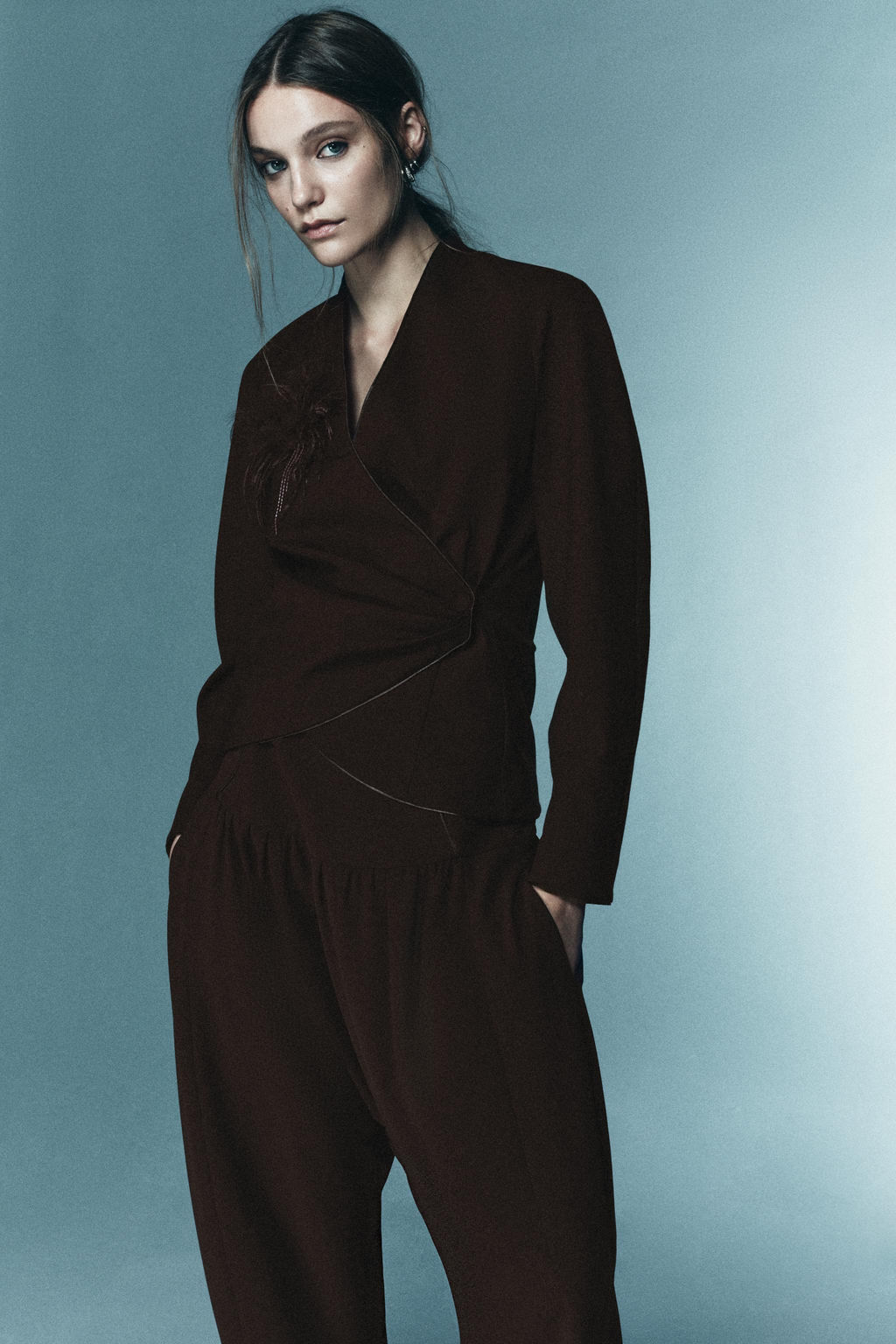 LIMITED EDITION BAGGY TROUSERS - Zara фото 2