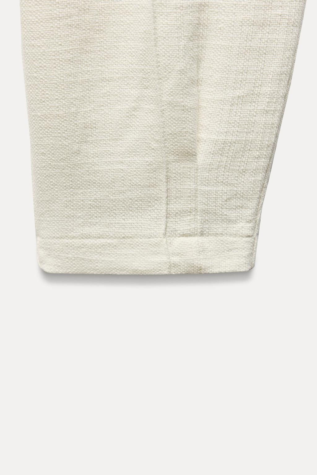 RUSTIC TROUSERS WITH DARTED HEMS - Zara фото 8