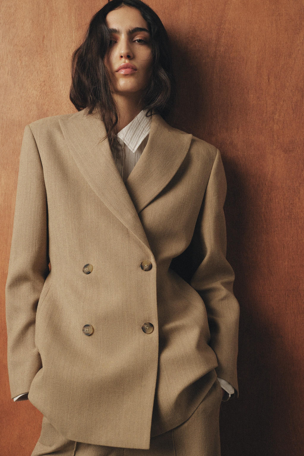 TAILORED BLAZER WITH WOOL ZW COLLECTION - Zara фото 11