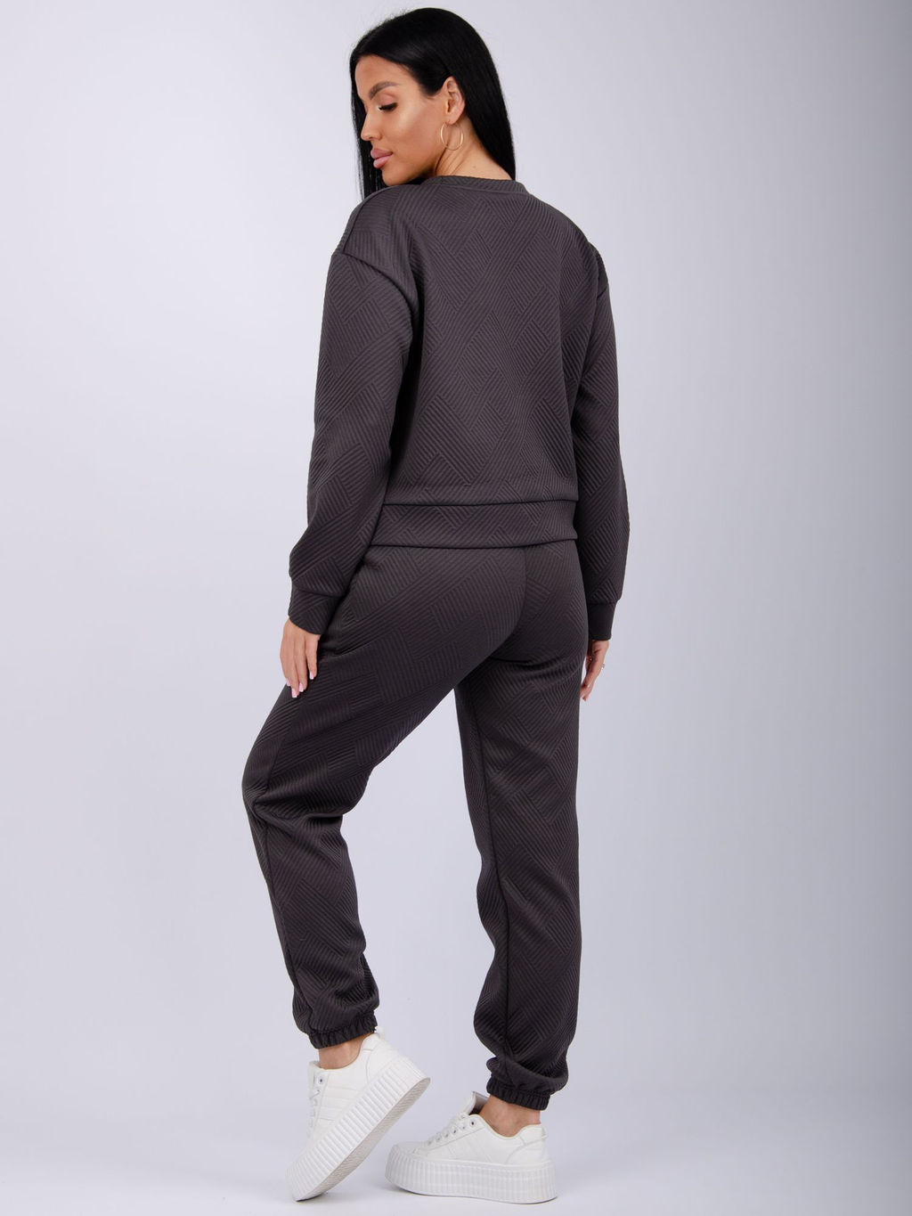 Костюм Богема 3, жаккард - Малина фото 60