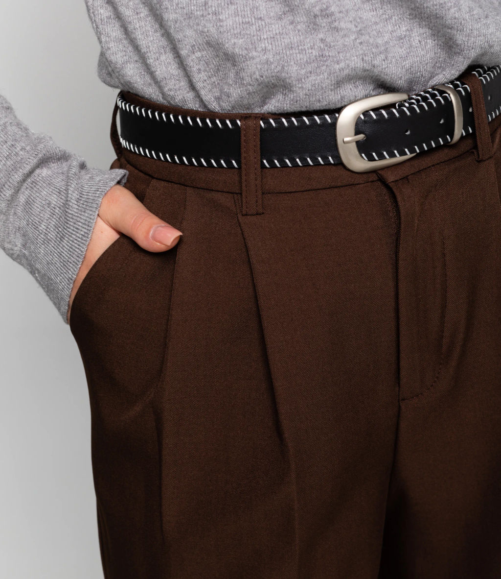 Брюки #КТ25993, шоколадный - Dommod фото 5