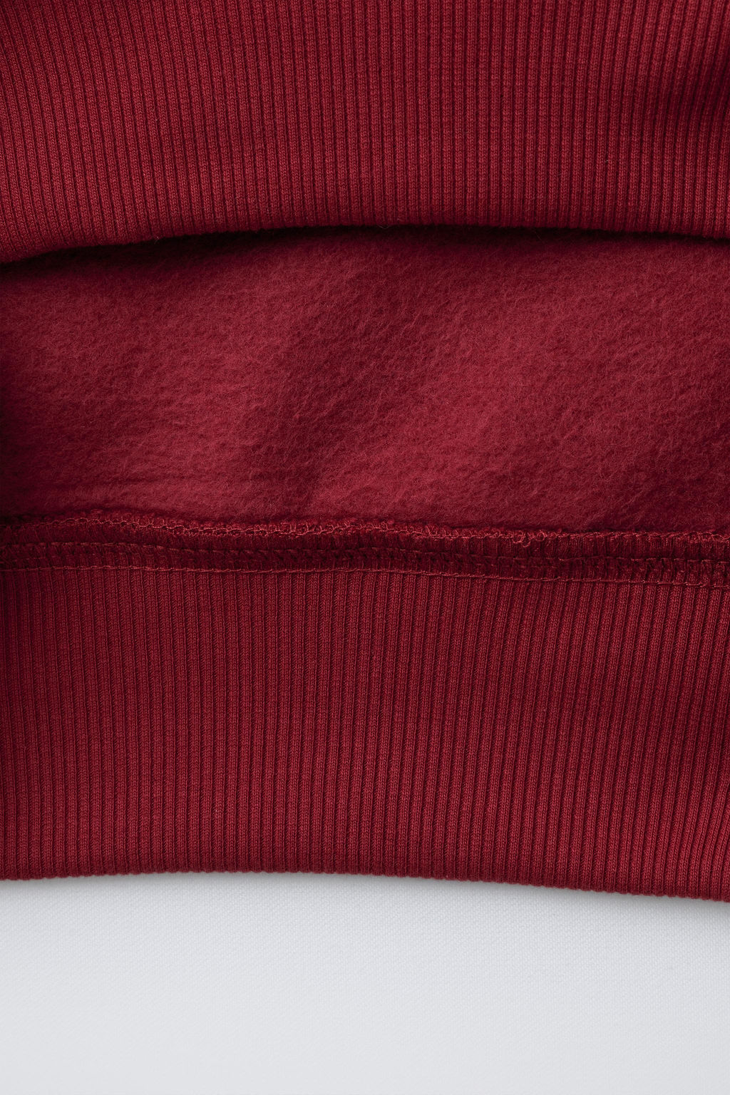 HOODIE WITH EMBOSSED TEXT - Zara фото 4