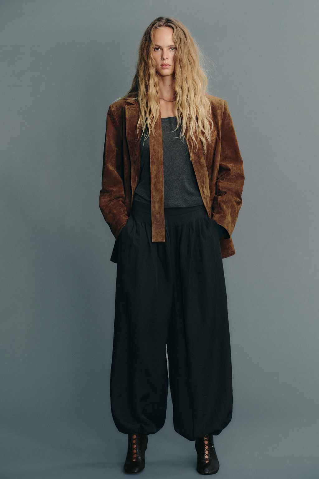 FLOWING BALLOON TROUSERS