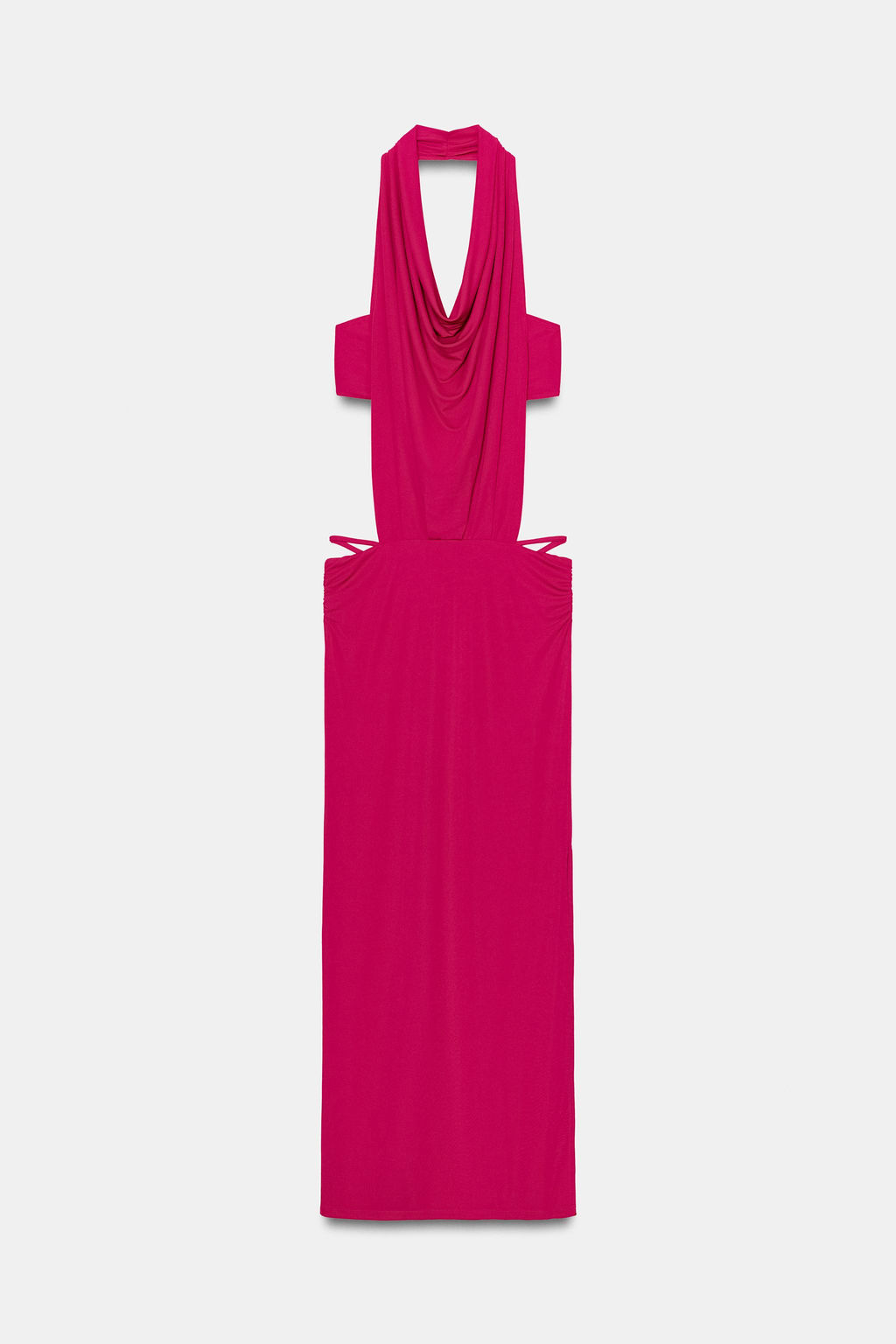 VESTIDO FLUIDO CUT OUT / Fucsia - Zara фото 5