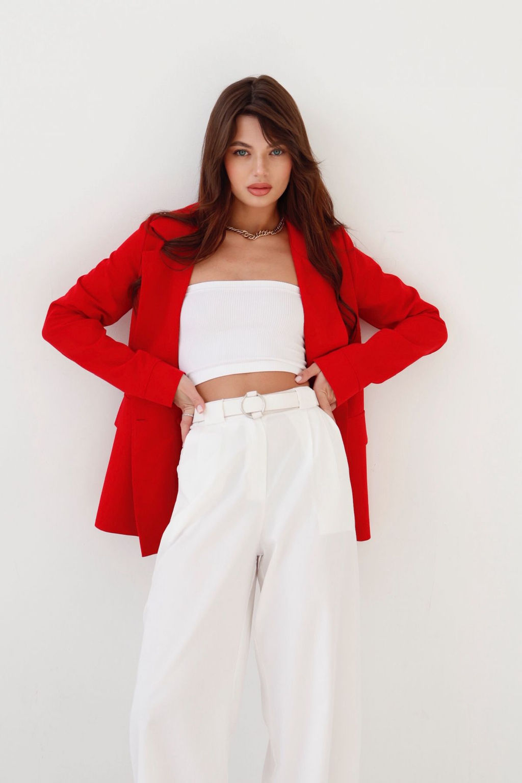 Двубортный жакет с английским воротником - Martichelli фото 30