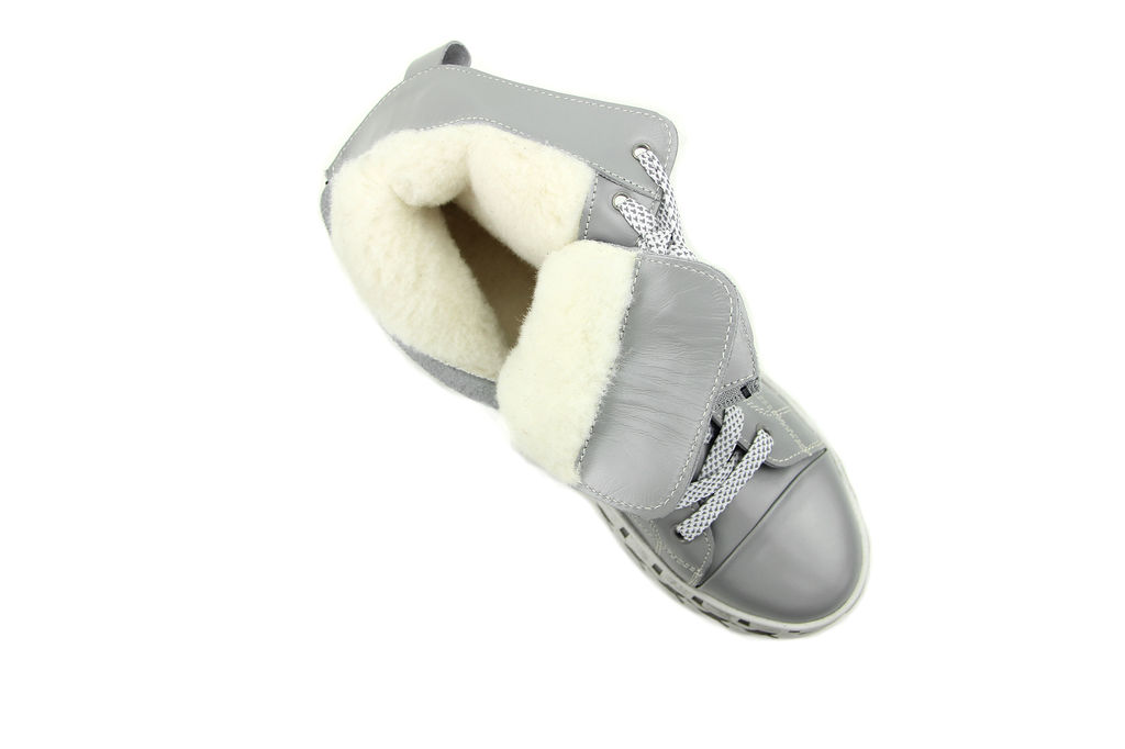 Ботинки 215.icebergw.Gray/Шерсть