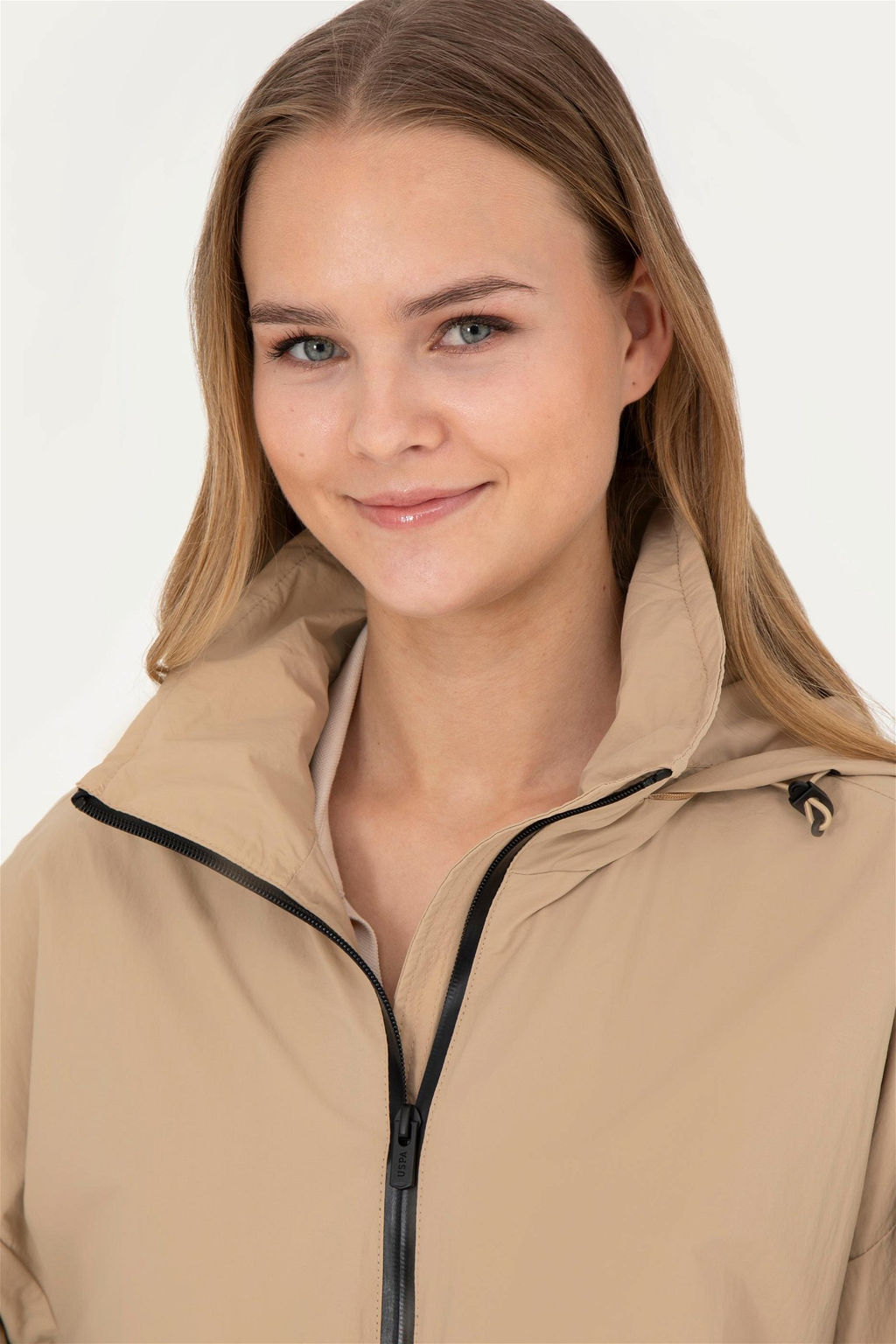 Женское пальто светло-коричневого цвета - U.s. polo assn фото 4