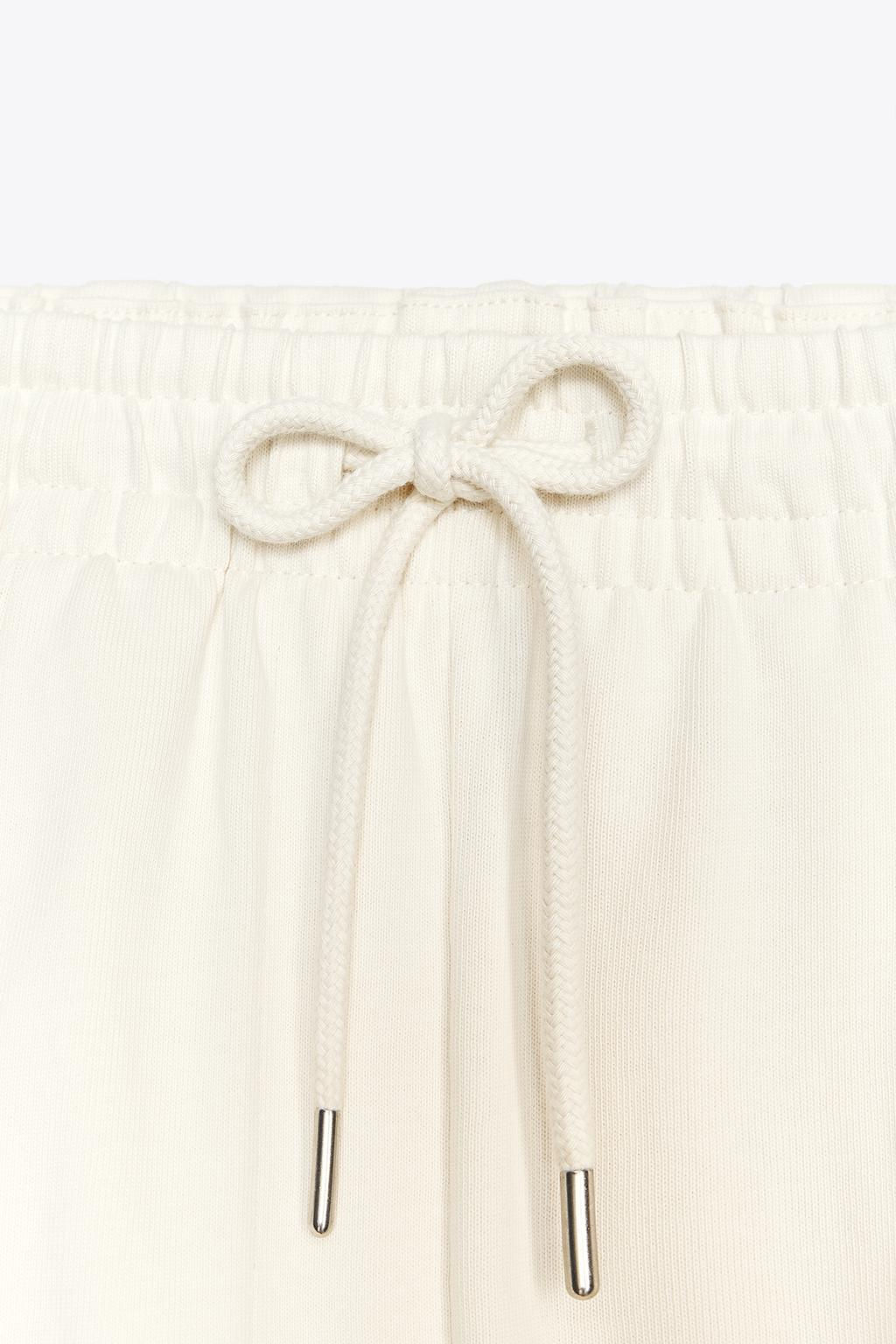 RUSTIC PLEATED BERMUDA SHORTS - Zara фото 7
