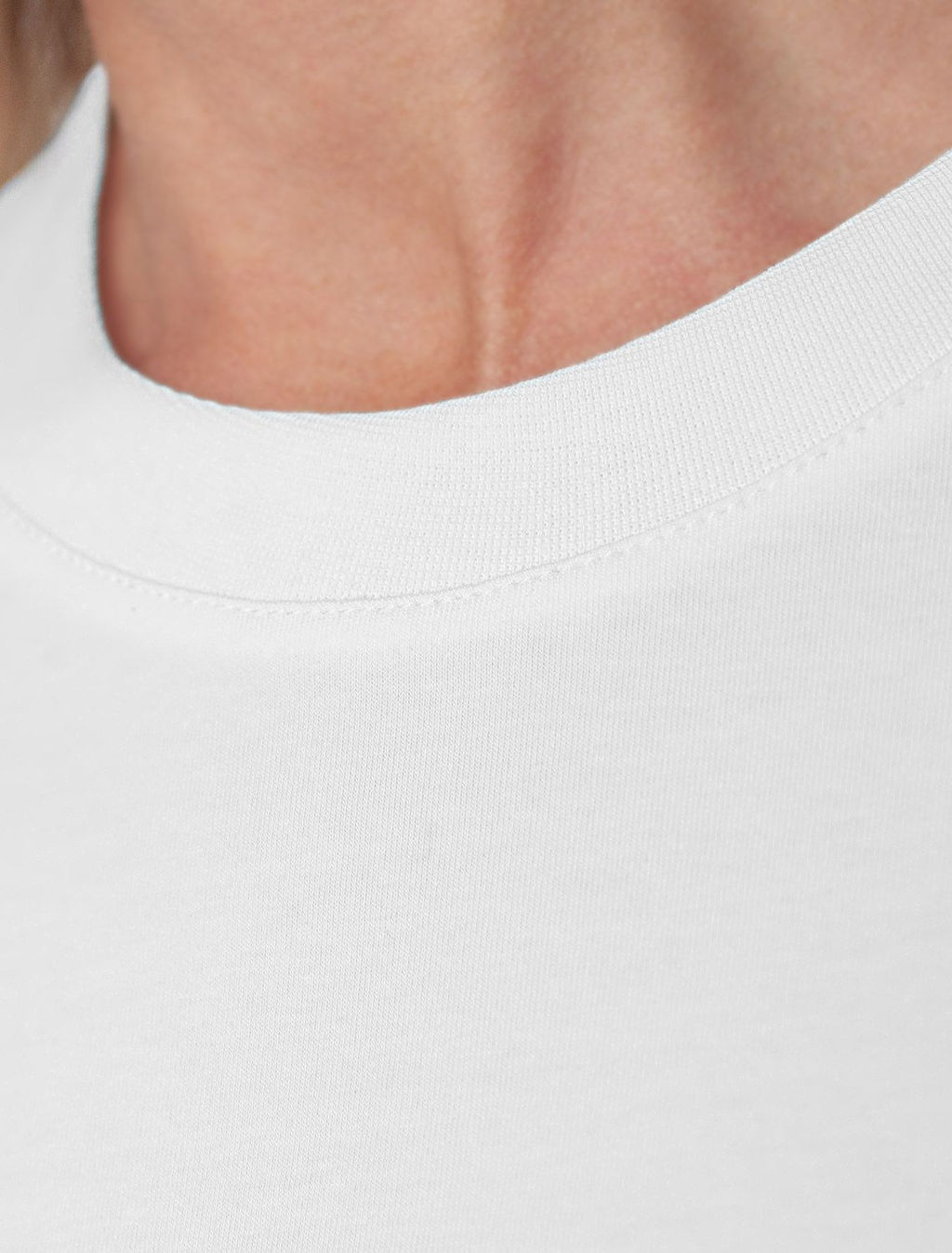 Свободная футболка из премиального хлопка с эластаном - Vilatte фото 3