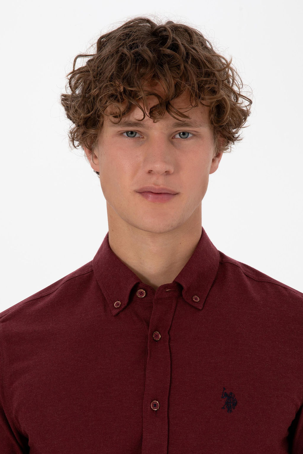 Erkek Bordo Uzun Kollu Basic G_mlek Sepette S_rpriz _ndirim - U.s. polo assn фото 2