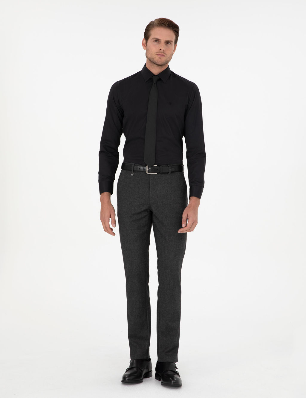 Antrasit Slim Fit Kuma_ Pantolon - Pierre cardin фото 7