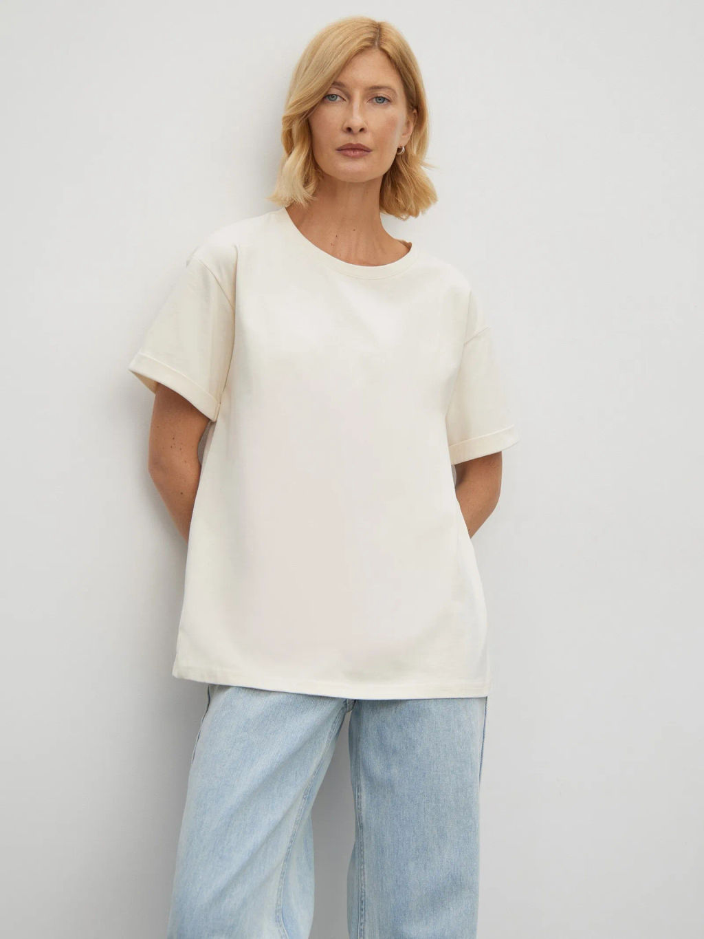 Футболка однотонная - Emka фото 3